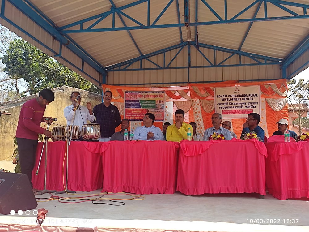 Speakers and guests at an NVRDC event